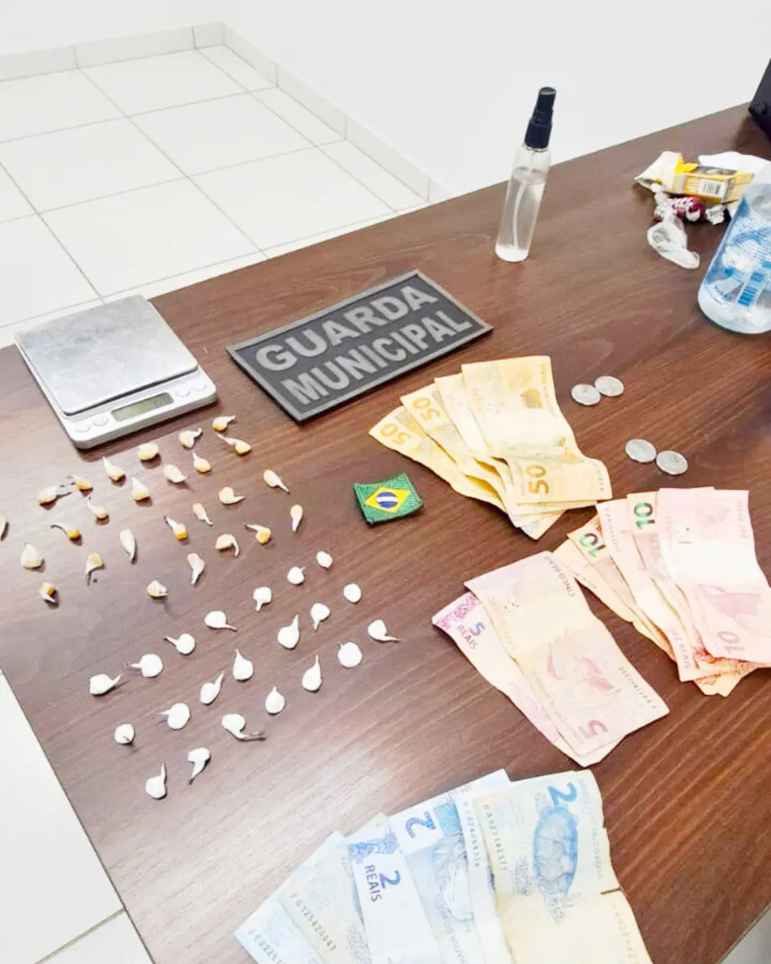 GMA prende homem suspeito de traficar na região do Capela Velha