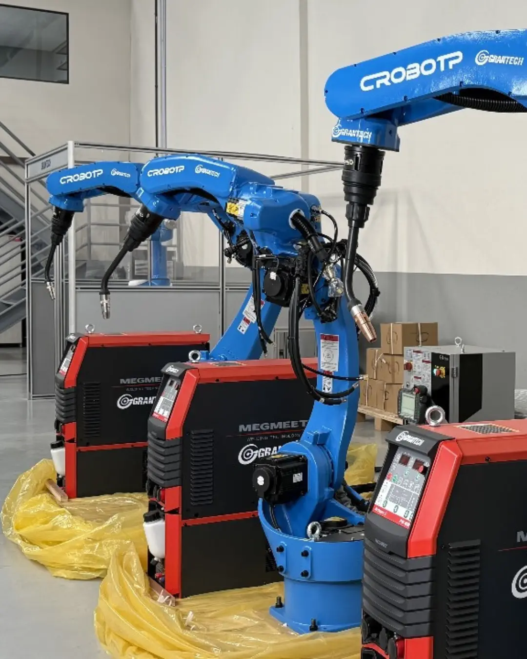 Indústria mais eficiente com soldagem robotizada é a proposta da Grantech na Induspar 2025