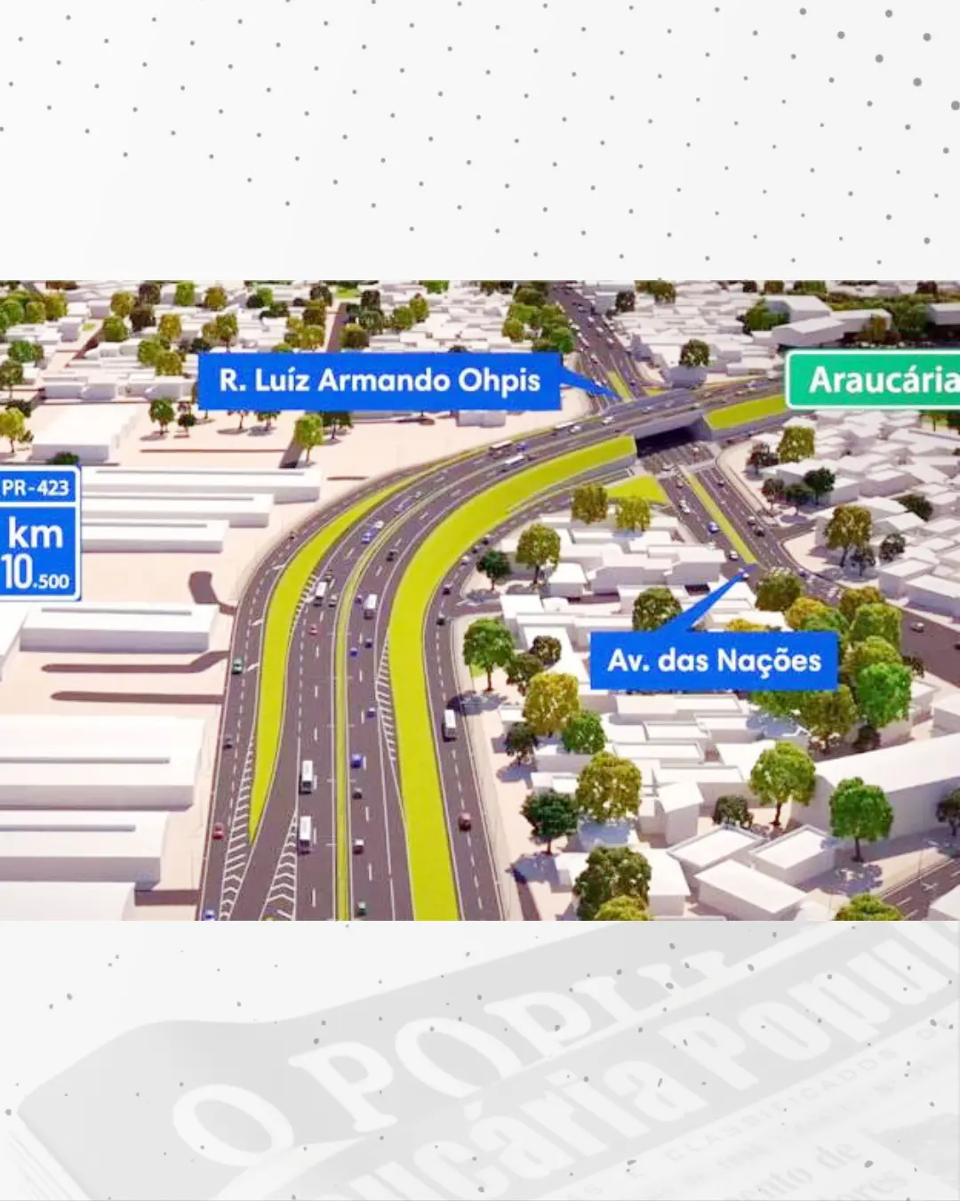 Obras de duplicação da PR-423 começam na segunda-feira, 18 de agosto