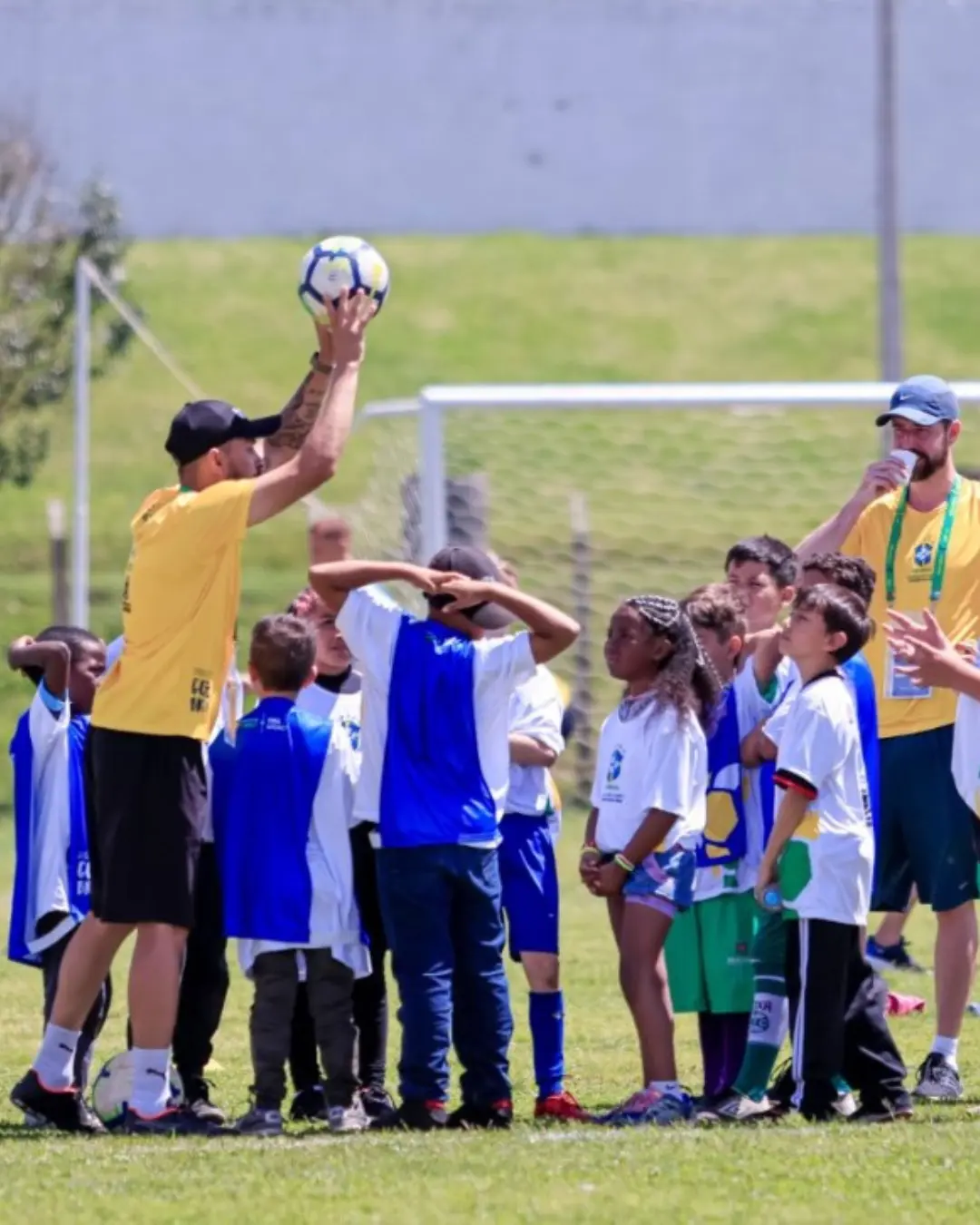 Projeto Gol do Brasil inicia atividades em Araucária neste sábado (02) no Campina da Barra