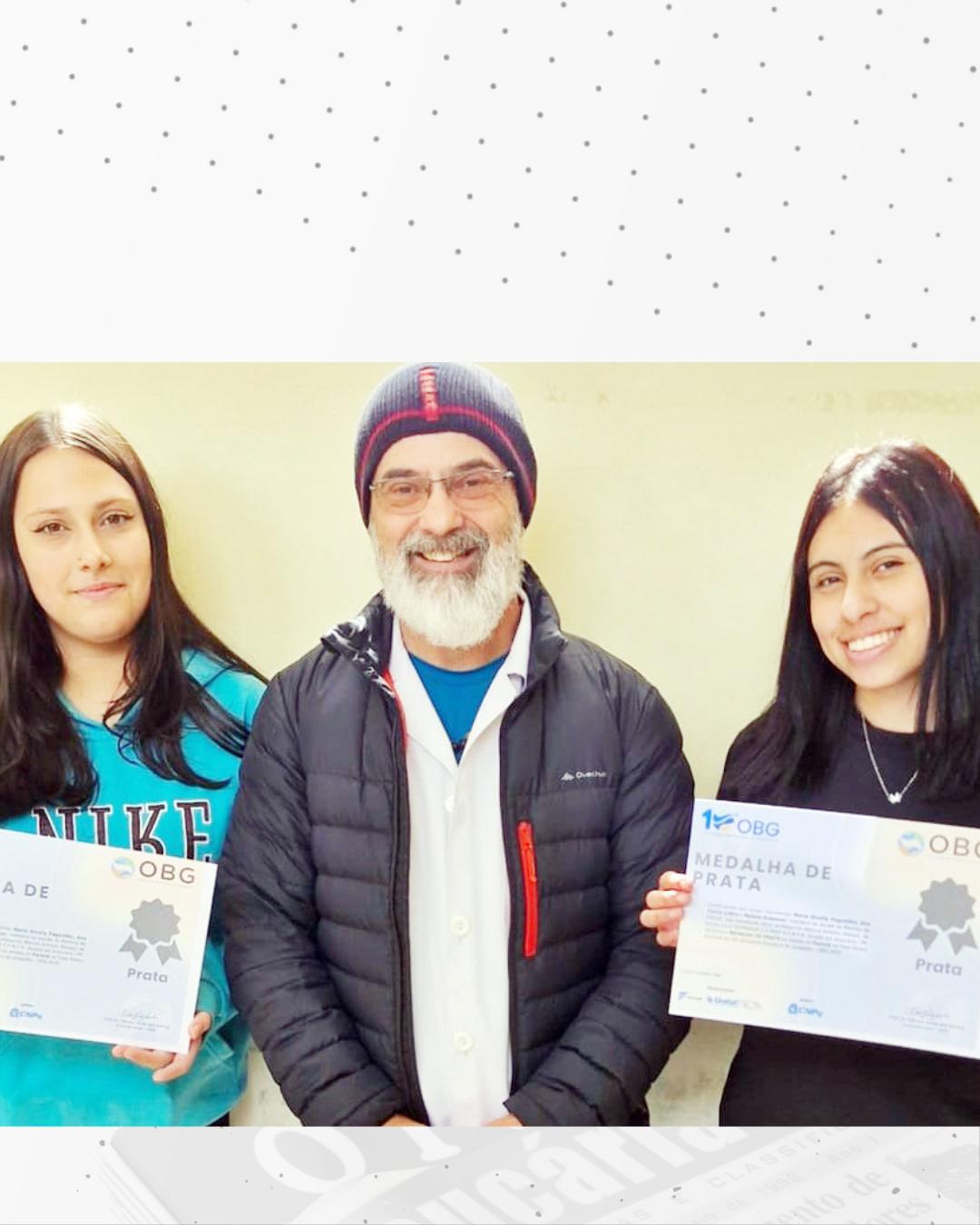 Alunos do Szymanski conquistam medalhas de prata e bronze na Olimpíada Brasileira de Geografia 2025
