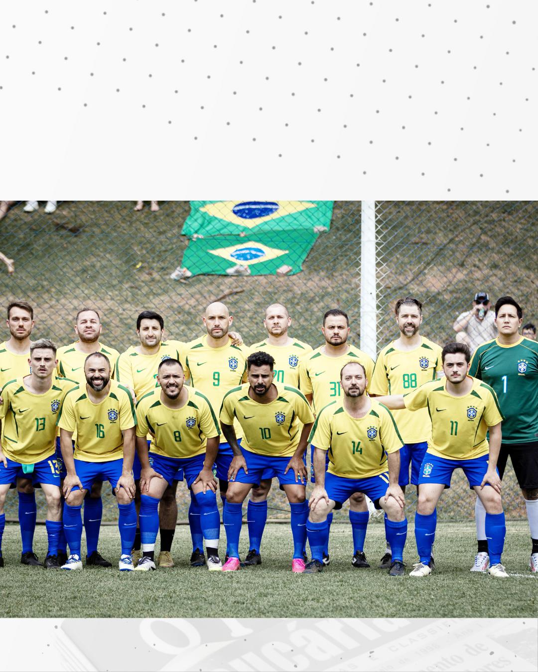 Brasil fatura o troféu de campeão da Copa do Mundo do Araucária Clube de Campo