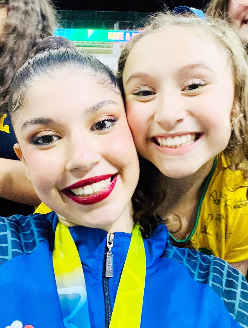Ginasta Bela Baja acompanhou de perto o Mundial de Ginástica Rítmica no Rio de Janeiro