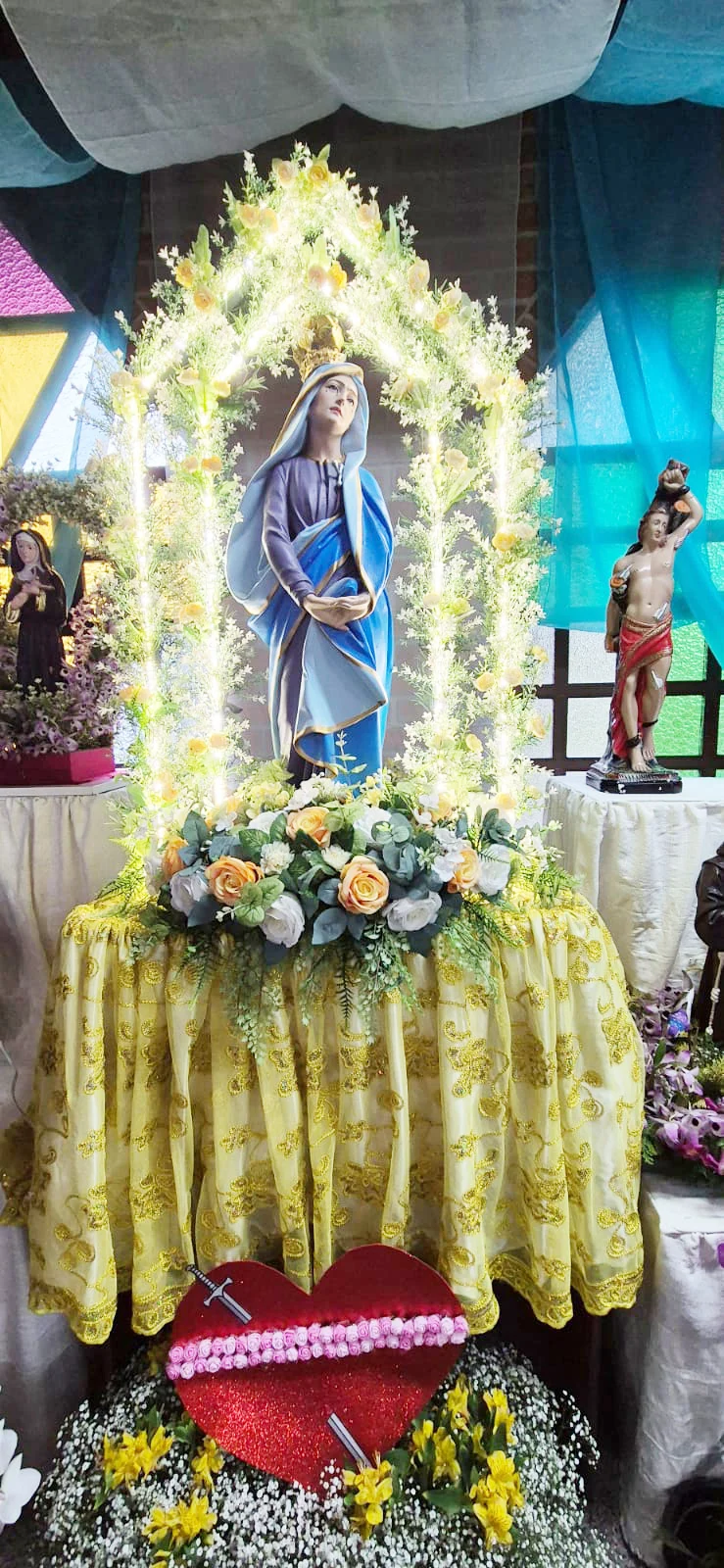 Grande festa em louvor à padroeira da Paróquia Nossa Senhora das Dores será domingo (14)