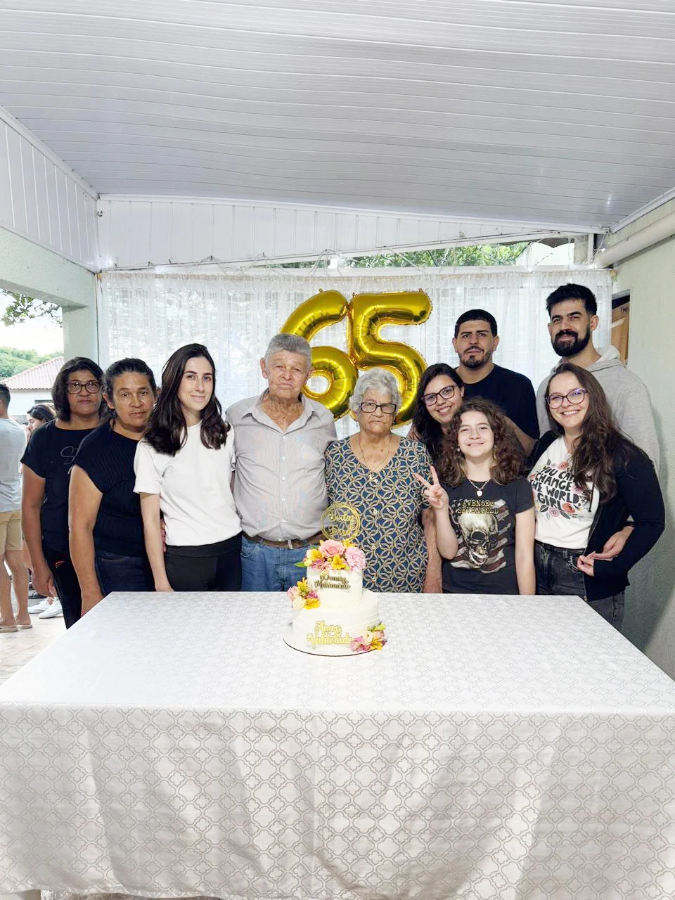 Casados há 65 anos, seu Valdetudo e dona Ana se orgulham de nunca terem brigado