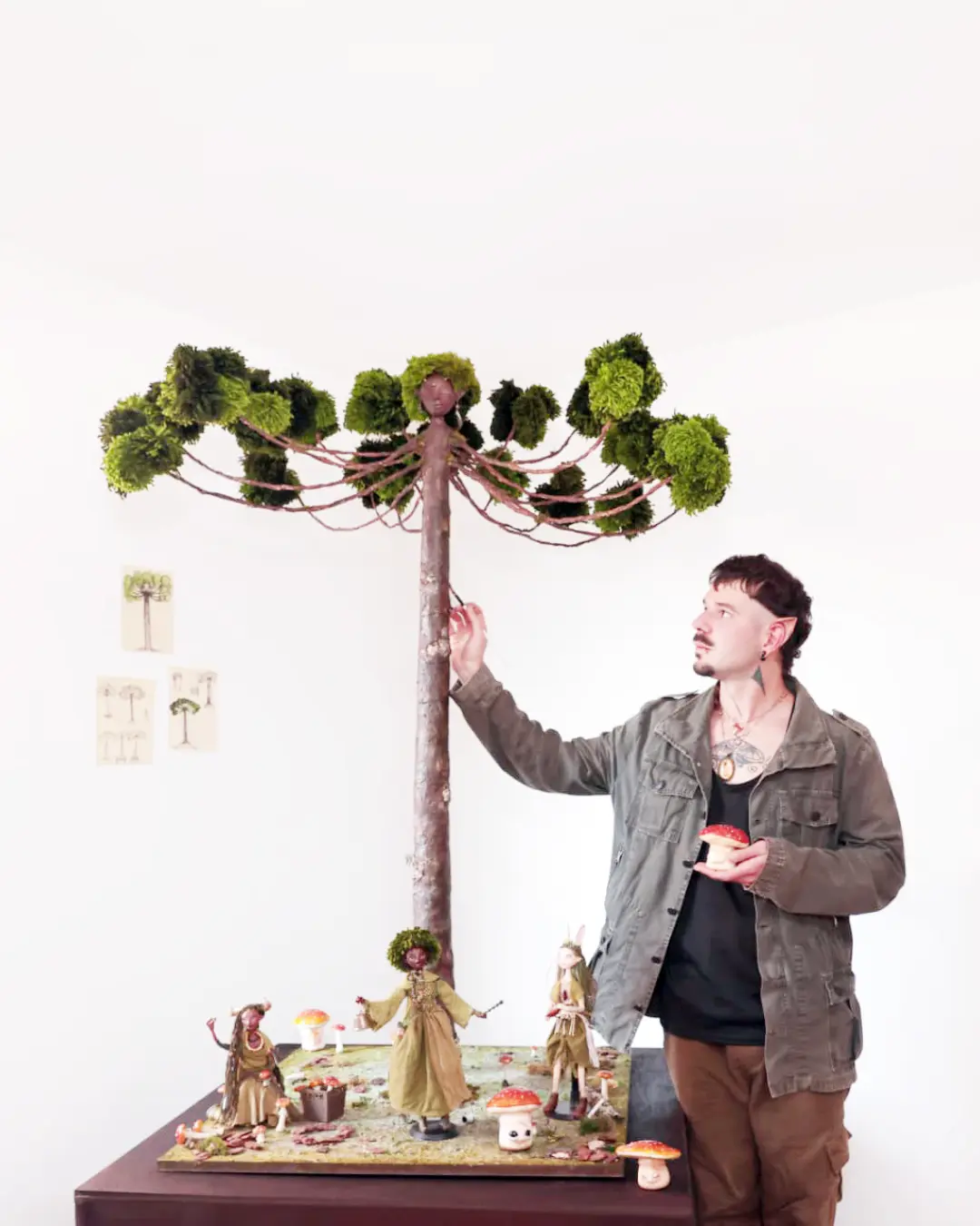 Museu recebe a exposição “Araucária ,a Árvore Sagrada” de Gustavo Floering
