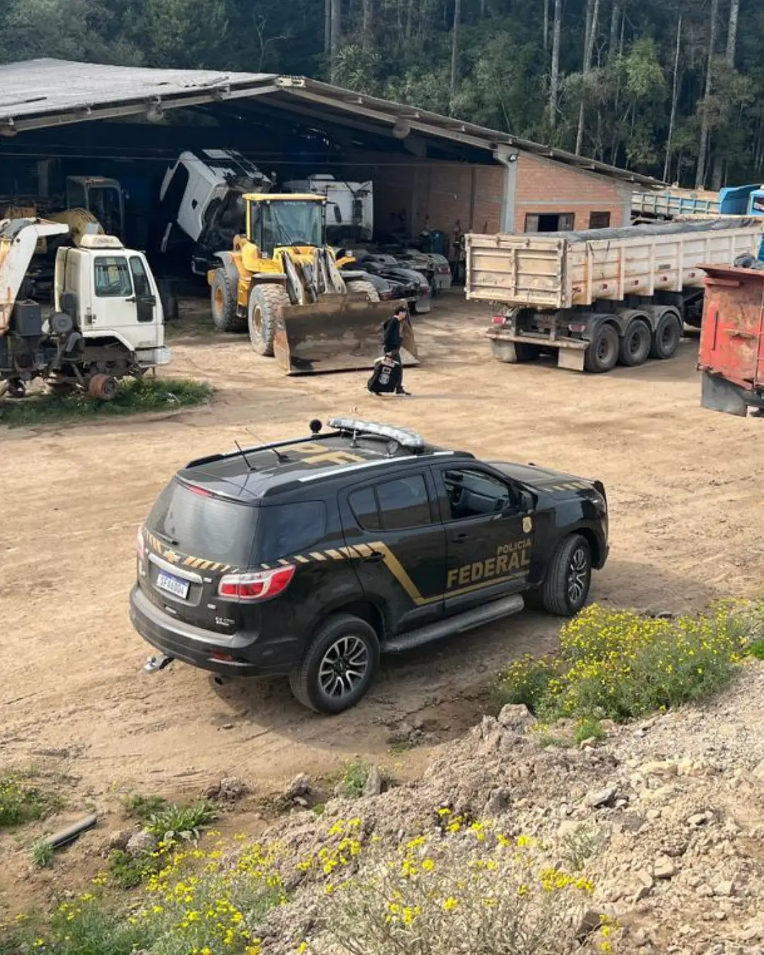 Operação Sandstorm: Polícia Federal cumpre mandado de busca e apreensão em Araucária