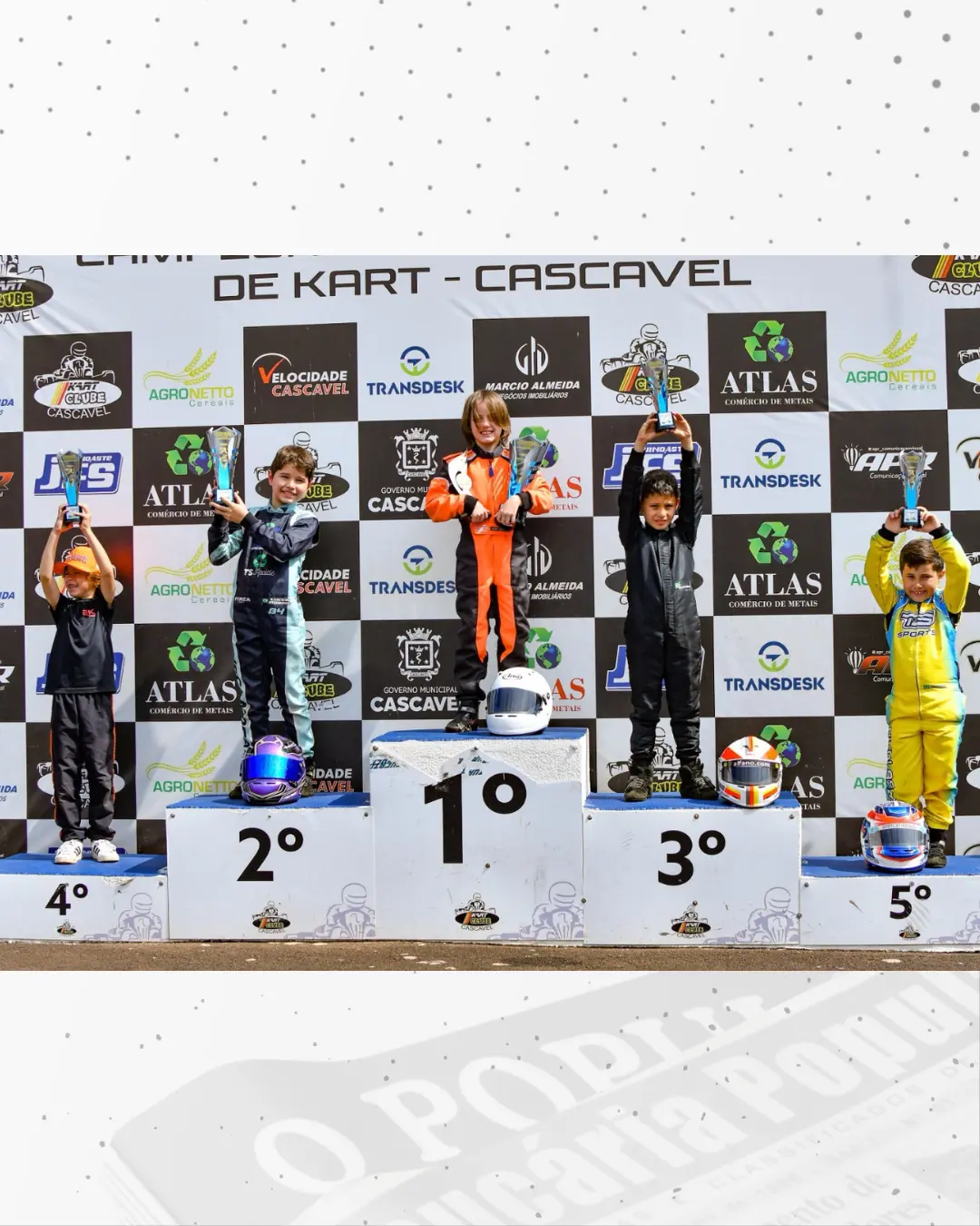 Piloto Igor Ohpis é campeão do Paranaense de Kart em Cascavel