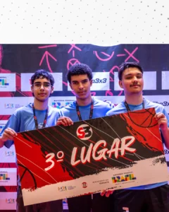 Recém criado, time de basquete da AJA conquista bronze na Liga Jockey Plaza ANB3X3