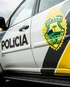 Sequestrado em Curitiba, homem consegue escapar em Araucária e pede ajuda da PM