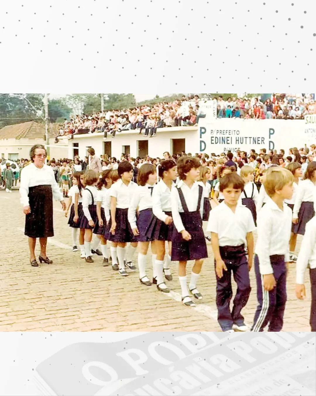 Terezinha Poly: Saudosa memória de um 7 de setembro da década de 1990