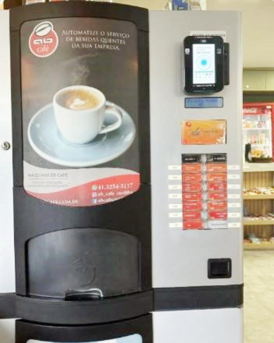 AB Café oferece serviço de locação de máquinas de café para empresas