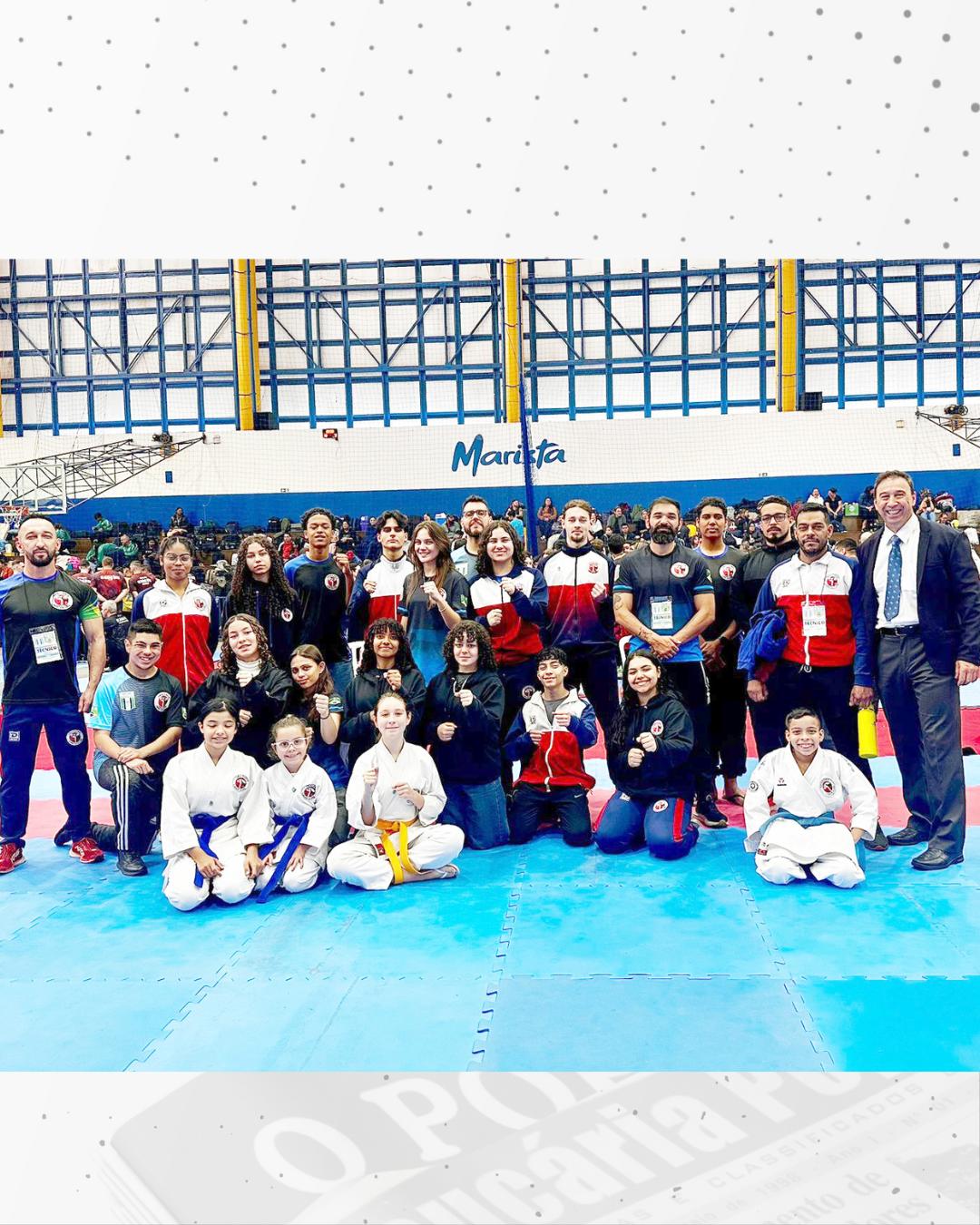 Atletas do karatê faturaram 21 medalhas na final do Campeonato Paranaense
