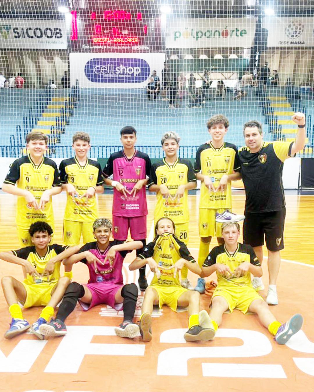 Equipes do AFFA FIGA’S estão brilhando no Campeonato Paranaense de Futsal