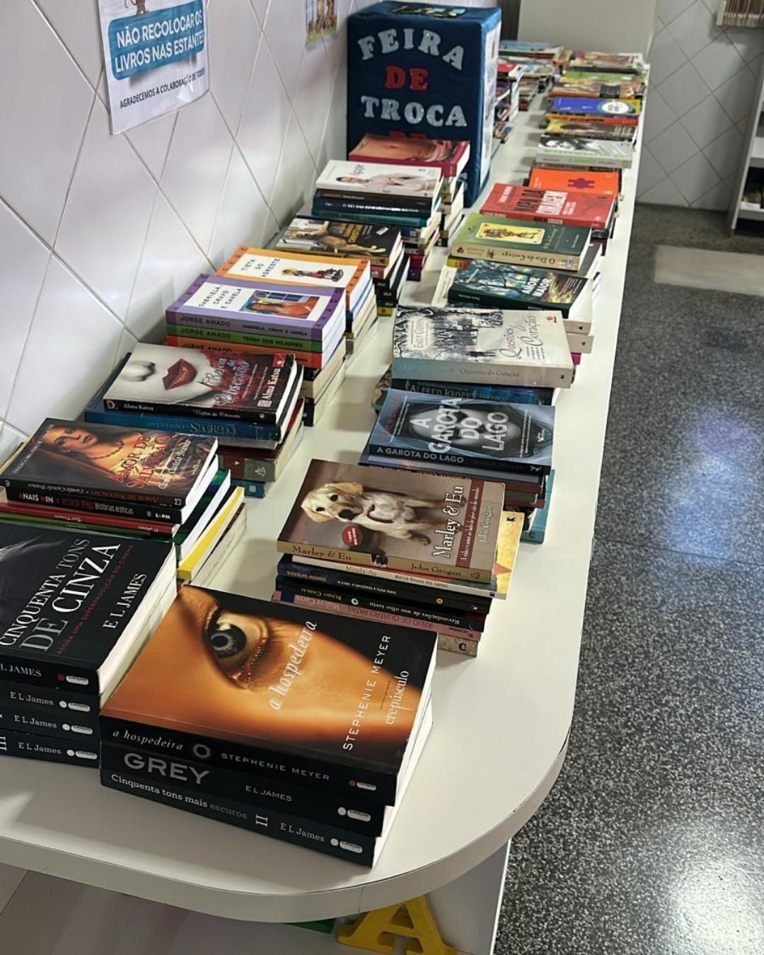 Feira de Troca de Livros da Bipa vai até o dia 29 de outubro