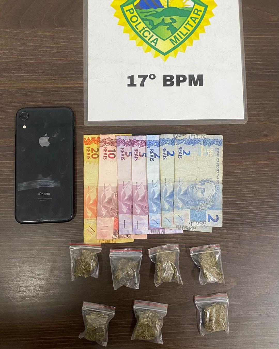 Homem é preso por tráfico de drogas no Campina da Barra