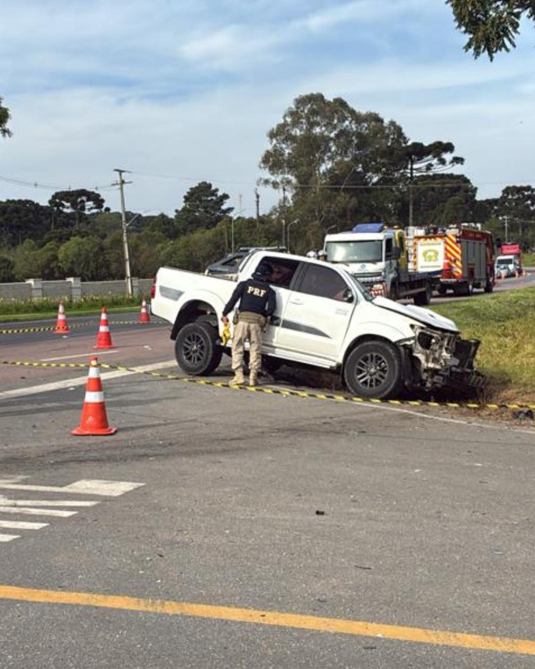 Identificado casal que morreu em grave acidente na Rodovia do Xisto neste sábado (25)