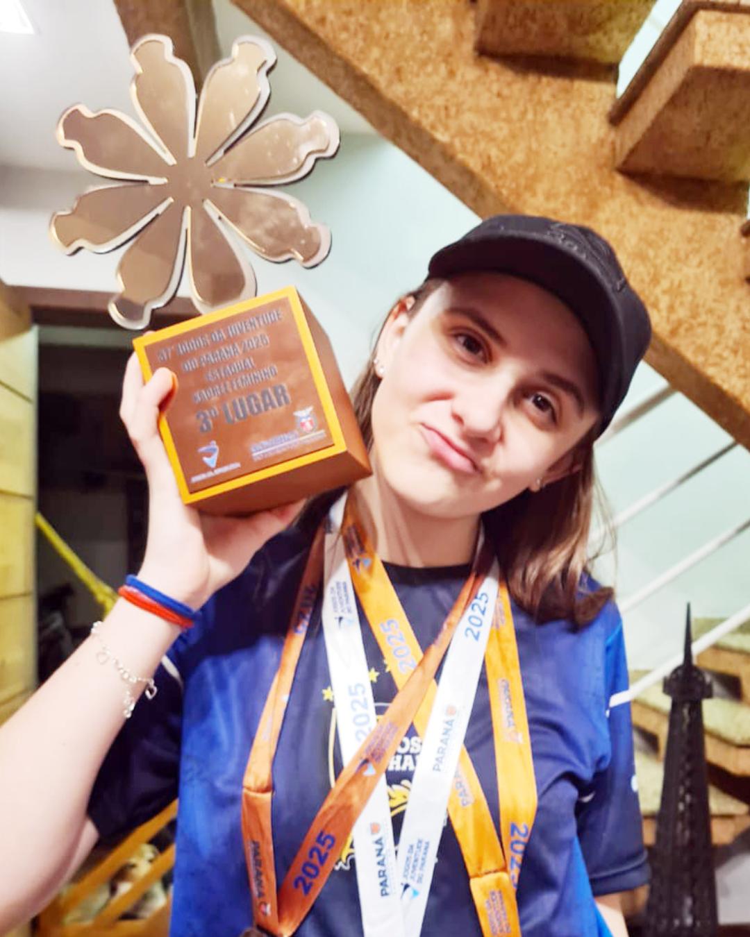 Luana Bockor conquista novas medalhas no xadrez