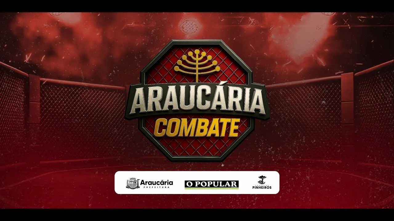 Acompanhe a live Araucária Combate em primeira mão.