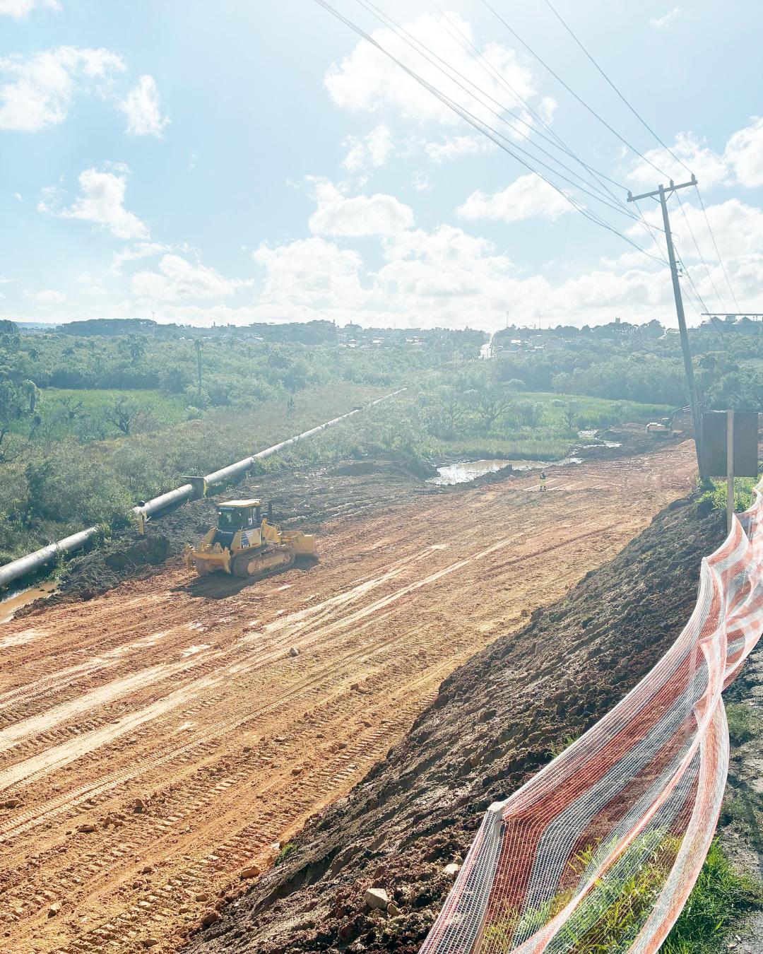 Obras na PR-423 avançam para o perímetro urbano e exigem atenção redobrada dos motoristas