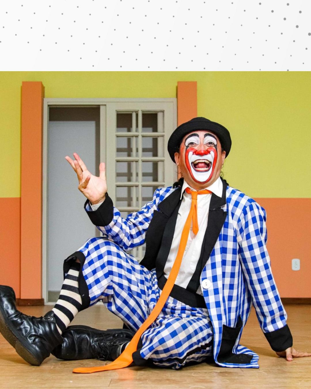 Palhaço Tubinho do SBT realizará três show gratuitos em Araucária