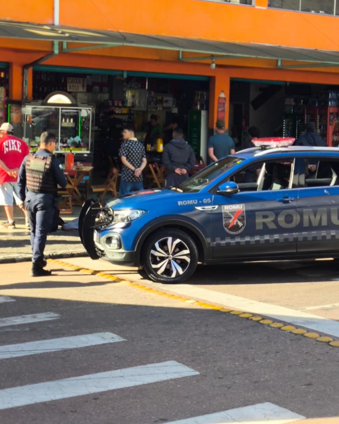 Uma mulher foi presa em operação da ROMU com a PM no centro da cidade