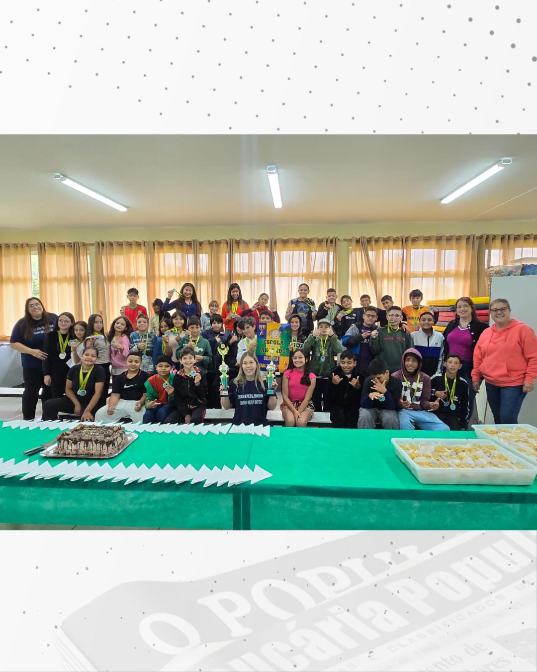 Confira as escolas vencedoras dos Jogos Mirins de Araucária