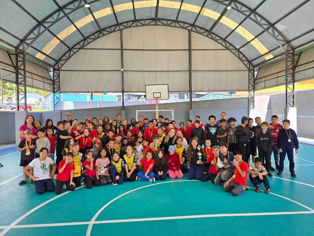 Confira as escolas vencedoras dos Jogos Mirins de Araucária