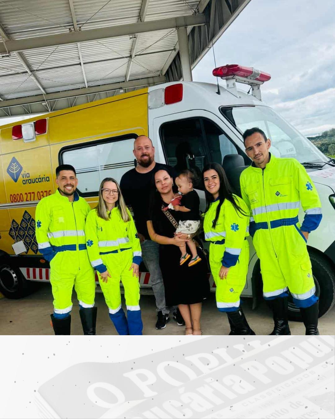 Familia do pequeno Joaquim reencontra socorristas e emociona ao agradecer salvamento