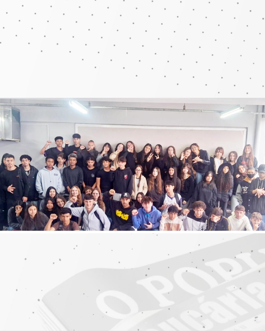 Gil Vandal leva a força do Hip Hop e da Consciência Negra ao Colégio Ana Kava