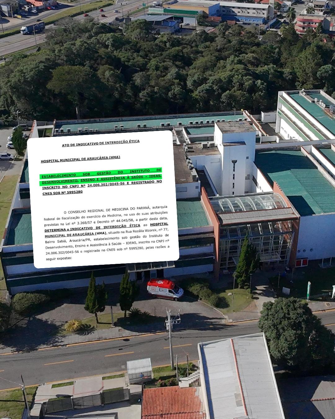 NP: Mesmo recebendo em dia, IDEAS não cumpre contrato com o Município e é notificado pelo CRM