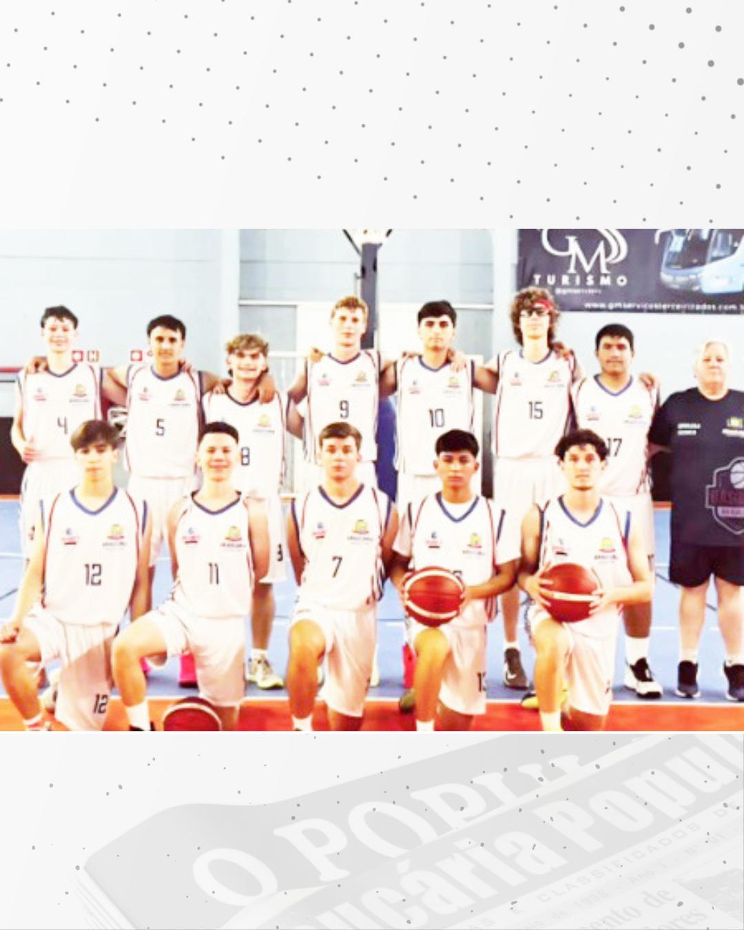 Time de basquete da SMEL confirma mais uma vitória no Metropolitano Sub-17