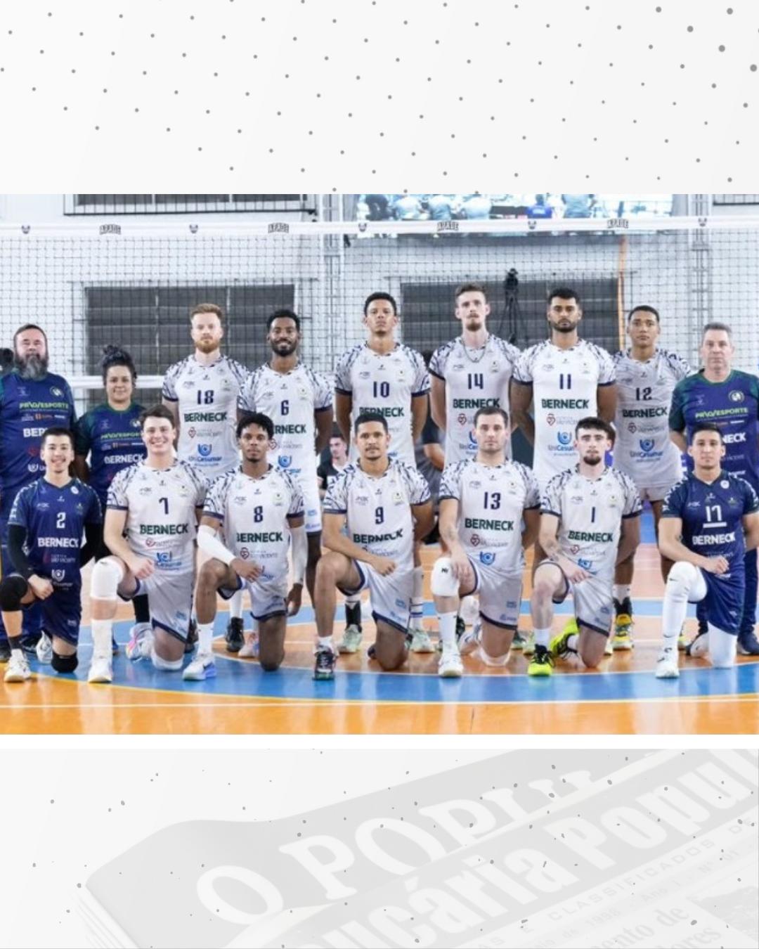 Araucária Vôlei vai encarar o Brasília pela 3ª terceira rodada da Superliga B   