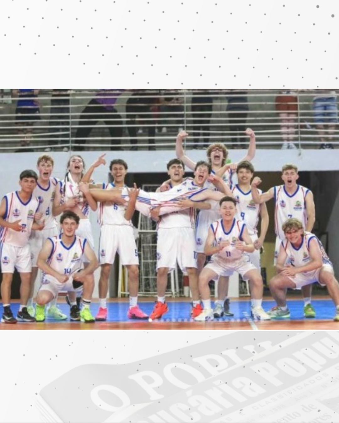 Basquete vence jogo emocionante contra Campo Largo no Metropolitano Sub-17