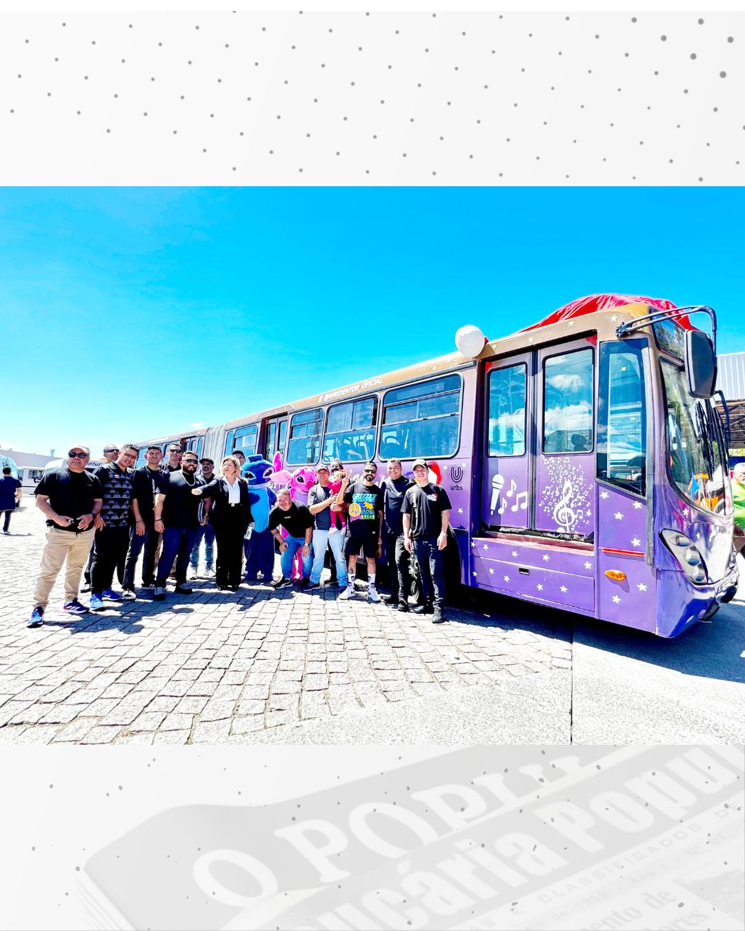 Bus Music Redentor realizará duas apresentações gratuitas em Araucária