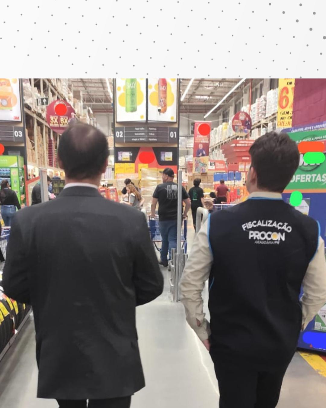 Fiscalização do PROCON verifica acessibilidade em supermercados da cidade