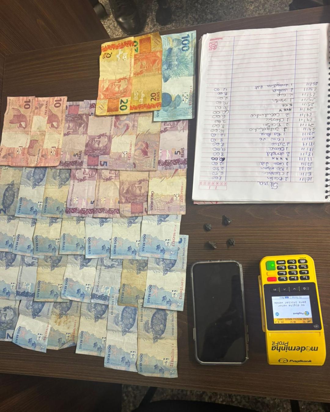 GMA prende usuário de drogas e uma mulher por tráfico no bairro Iguaçu