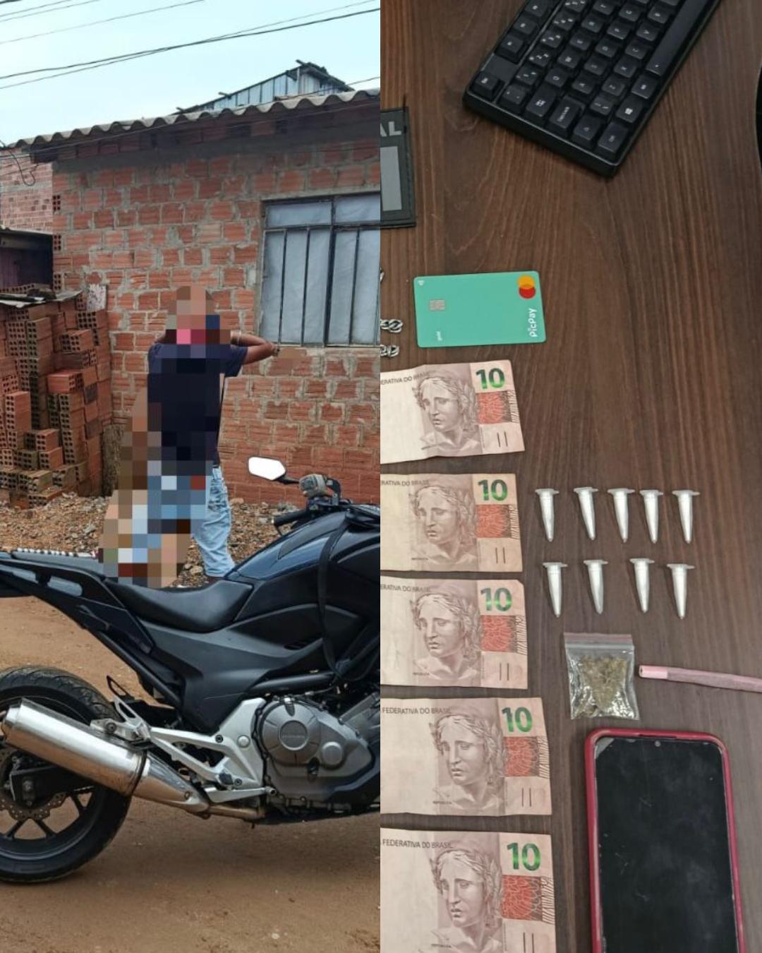 Menor é apreendido pela GM vendendo drogas no Capela Velha