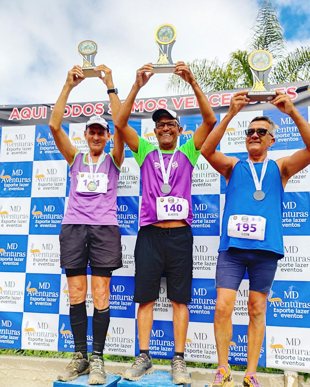 Atleta Lambari sobe ao pódio na III Trail Run Mandirituba