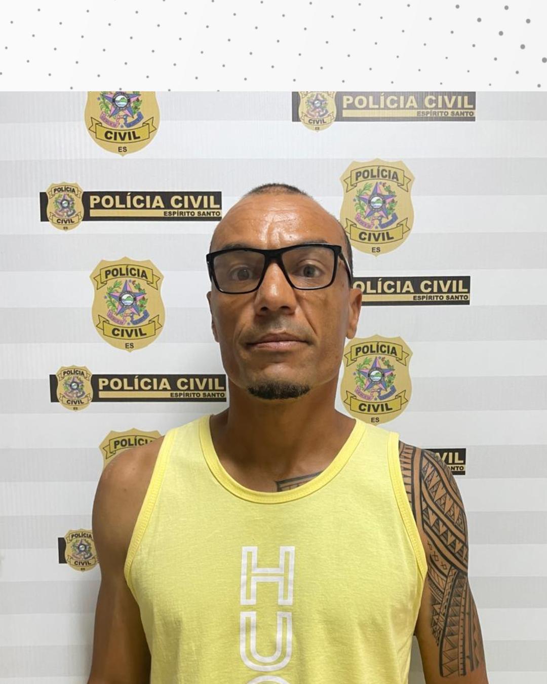 Tá preso! Apontado pela Polícia como assassino da ex em apartamento no Capela Velha é detido no Espírito Santo