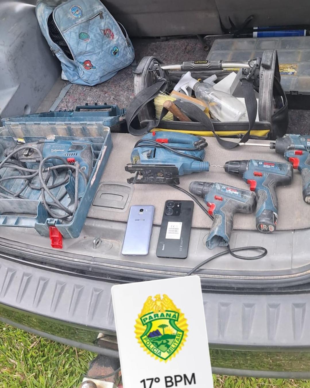 Veículo furtado em Curitiba é encontrado na casa do criminoso em Araucária