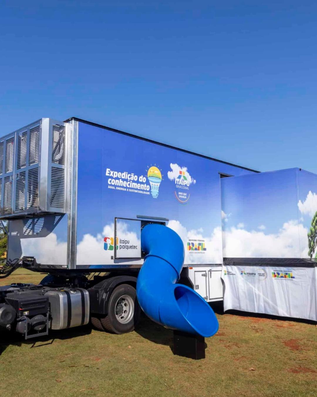 Carreta “Expedição do Conhecimento” abre para visitação nesta quarta-feira (11) em Araucária