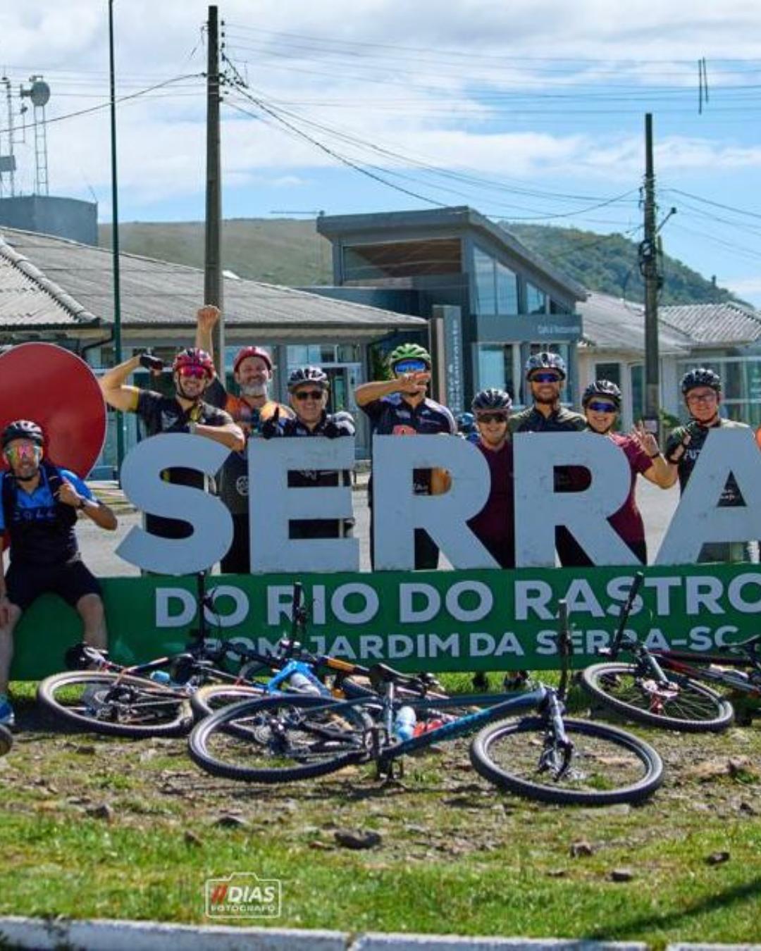 Araucarienses conquistam a Serra do Rio do Rastro em desafio de cicloturismo