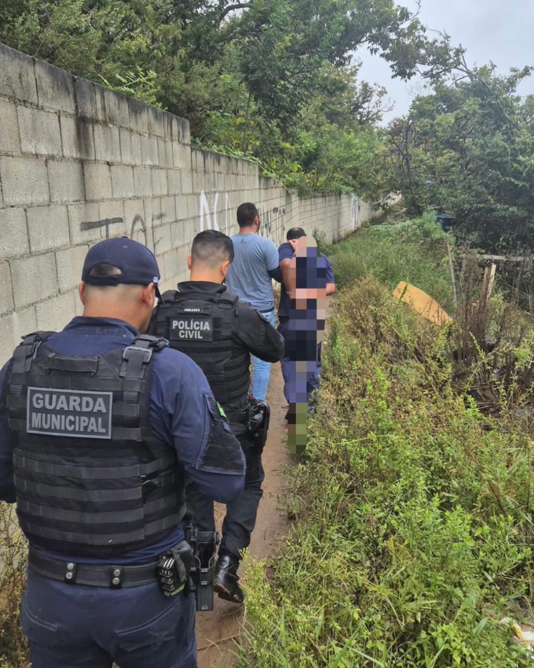 Homem condenado a 26 anos de prisão é preso pela GMA e a Polícia Civil