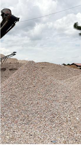 LED Ambiental atua na reciclagem de resíduos da construção civil e produção de insumos