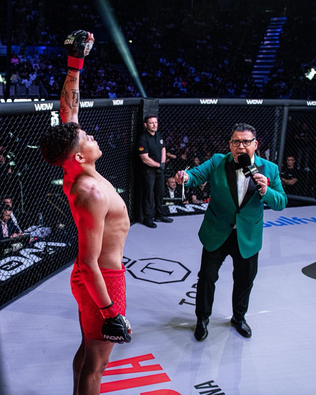 Lutador de MMA araucariense de 18 anos viaja para a Europa para competir