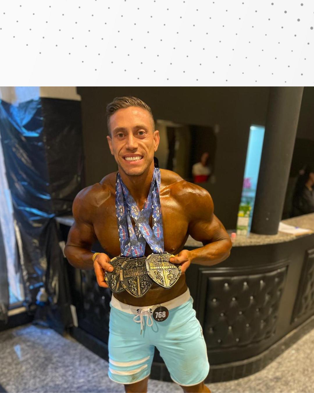 Rodrigo Wielevski representa Araucária no Musclecontest Ponta Grossa 2026