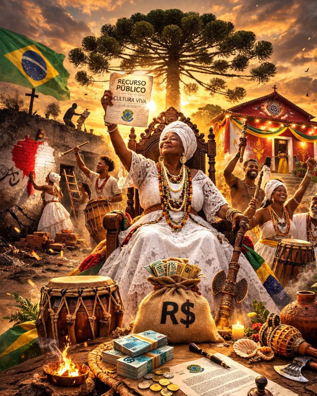 Vando Fortuna: Macumbeiro de Araucária — acorda pro direito do terreiro!