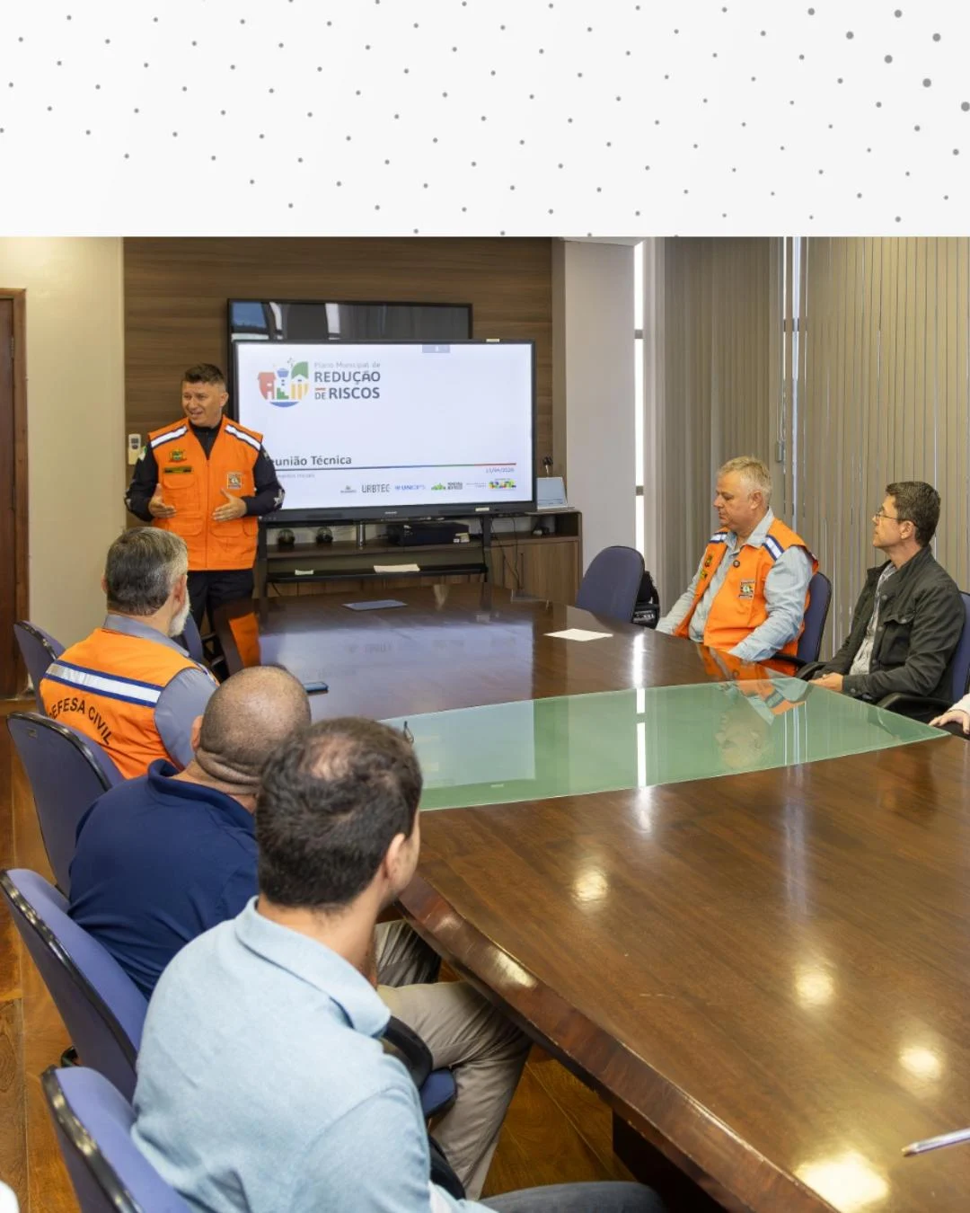 Araucária realiza primeira reunião do comitê gestor do Plano de Redução de Riscos