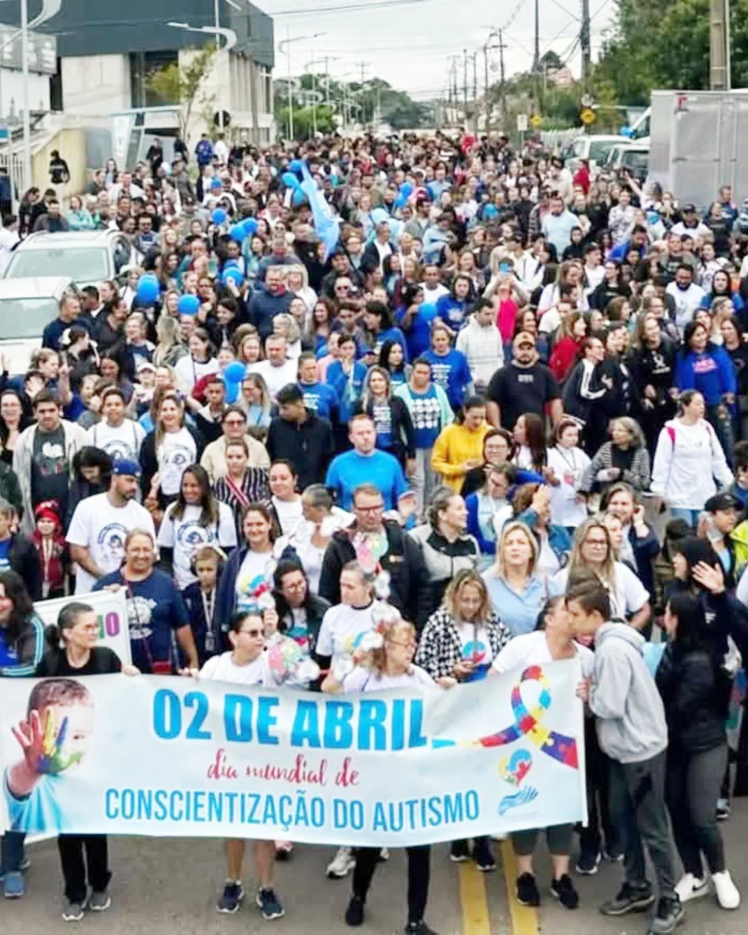 Araucária recebe 3ª Caminhada de Conscientização sobre o Autismo no próximo sábado